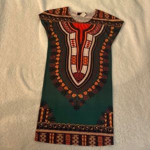 Tribal print dress